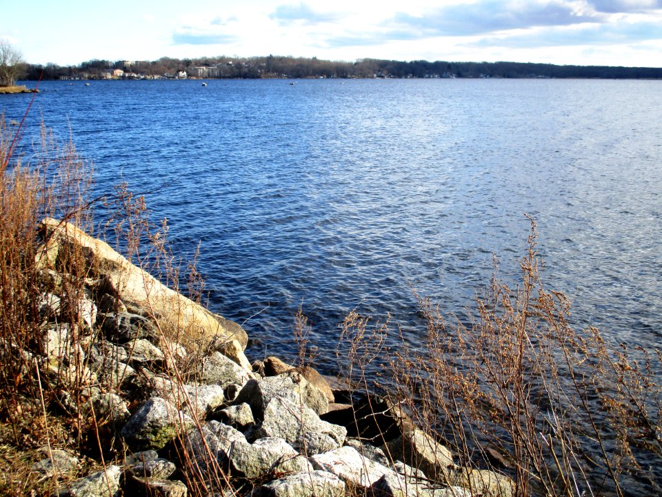 North Shore of the South Watuppa Pond in Fall River, Mass.