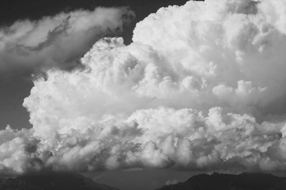...and clouds