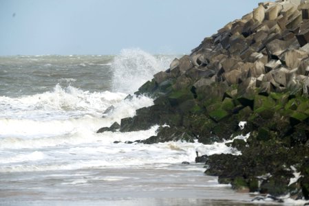 North sea waves photo