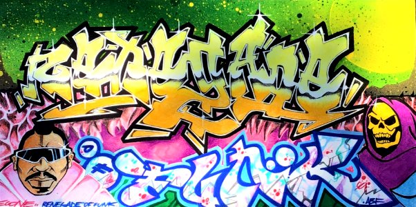 Renegade Of Funk old school graffiti