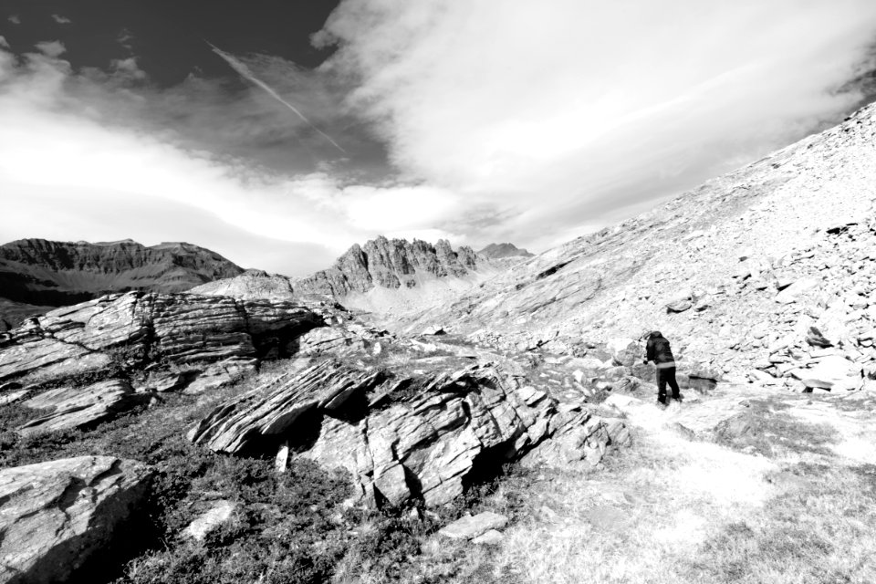 Mountain scene. Nivolet plan. Better viewd large.