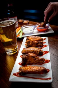 Hot Wings at Citizen Bar Chicago photo
