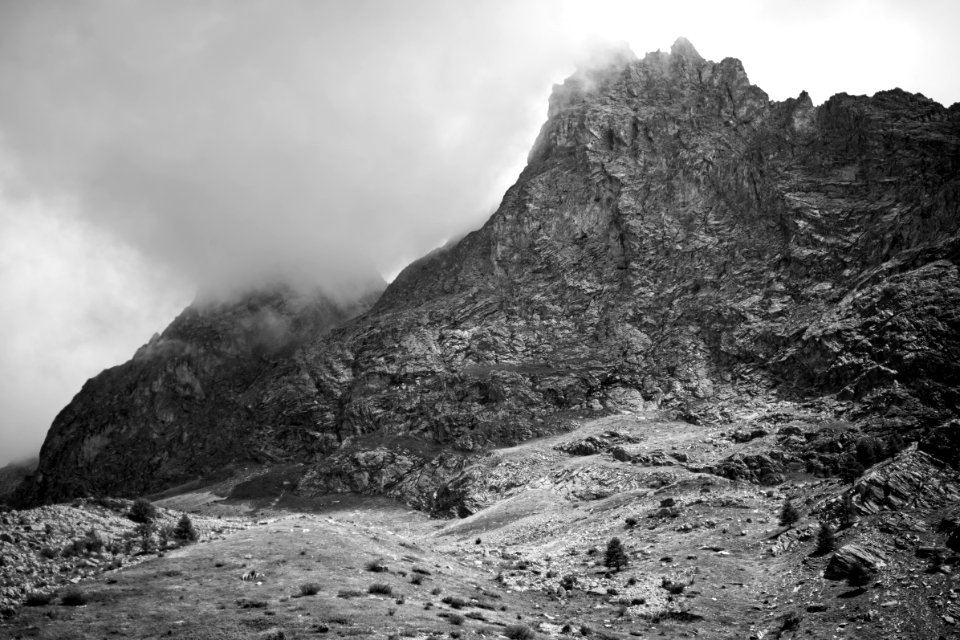 Mountain scene. Better viewed large. photo