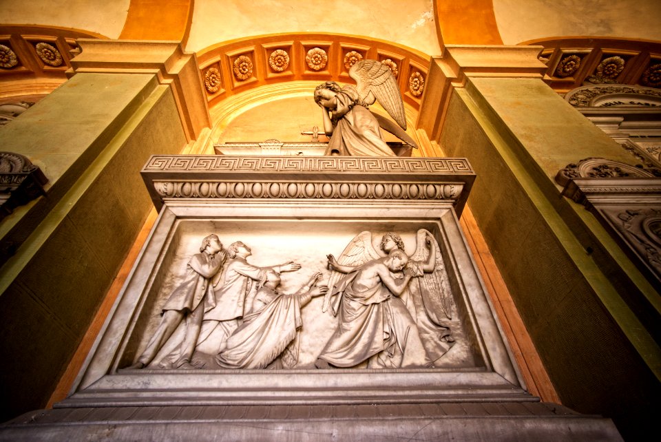 Staglieno-Genova monumental cemetery.