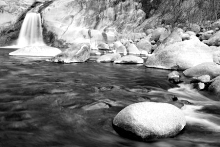 Soana river scene photo