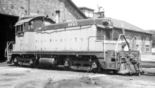 Milwaukee Road EMD SW1 860