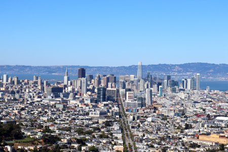 View of San Francisco from Twin Peaks photo