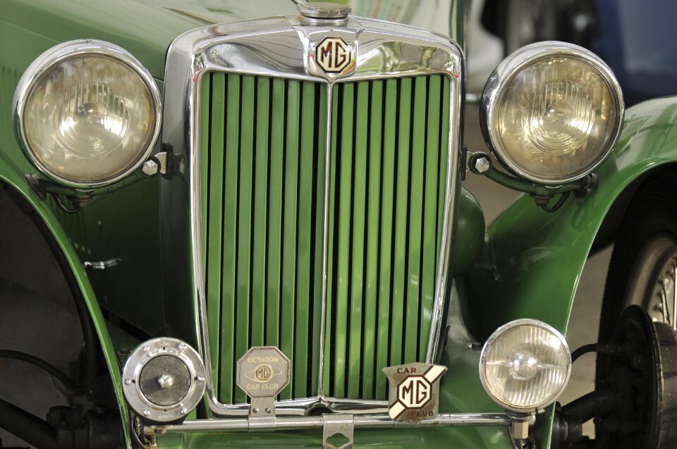 Vintage nostalgia chrome