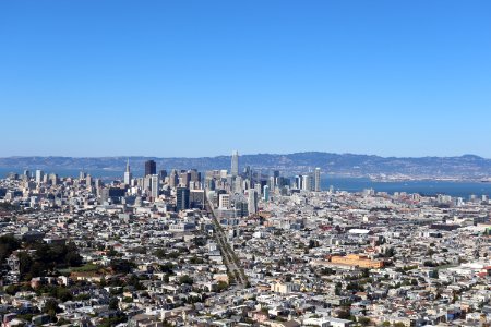 View of San Francisco from Twin Peaks