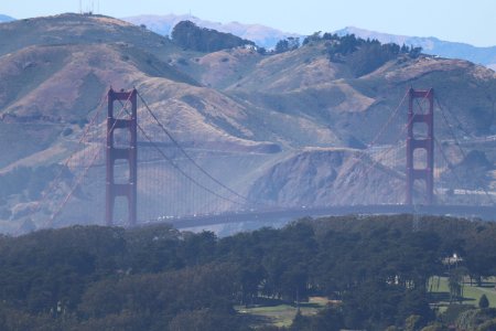 Golden Gate Bridge from Twin Peaks photo