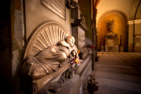Staglieno-Genova monumental cemetery.