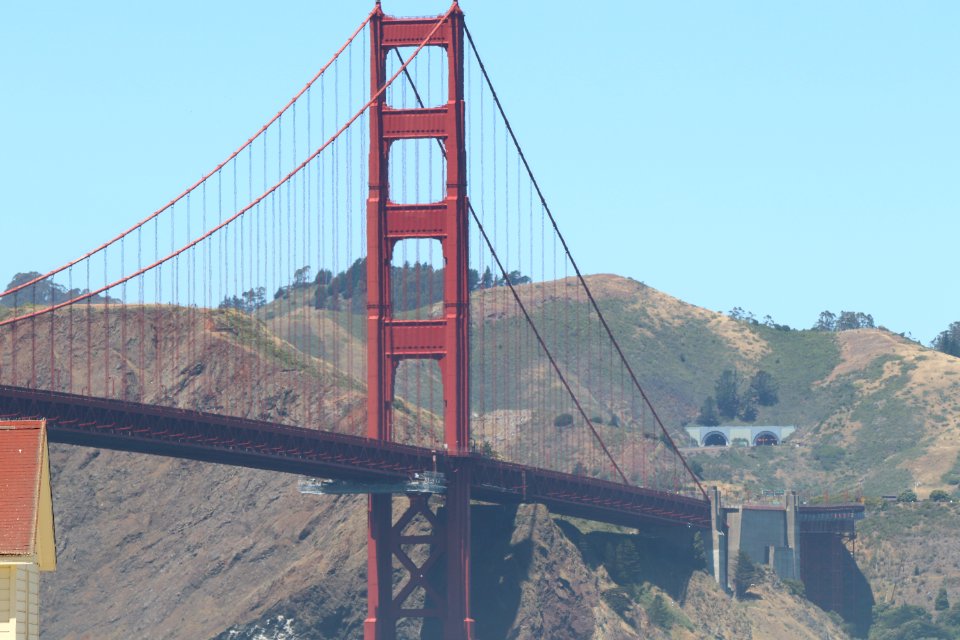 Golden Gate Bridge from Crissy Field Beach