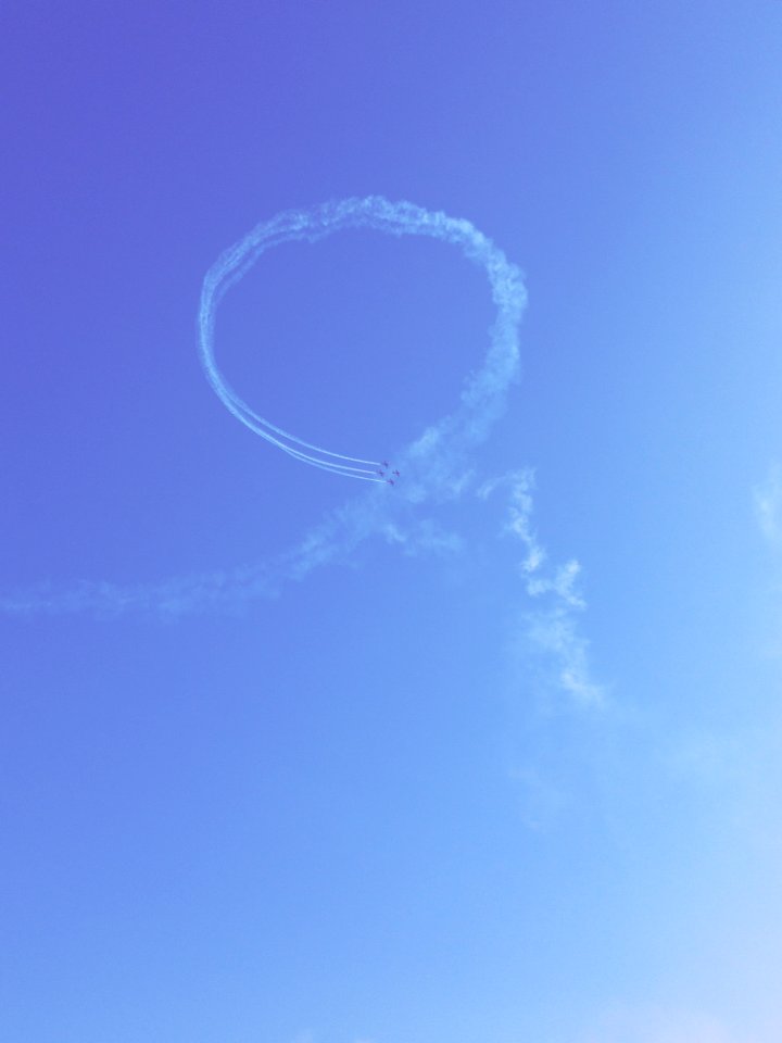 #Aerobatics portmanteau of #aerial-acrobatics "Civil #Aviation Day" photo