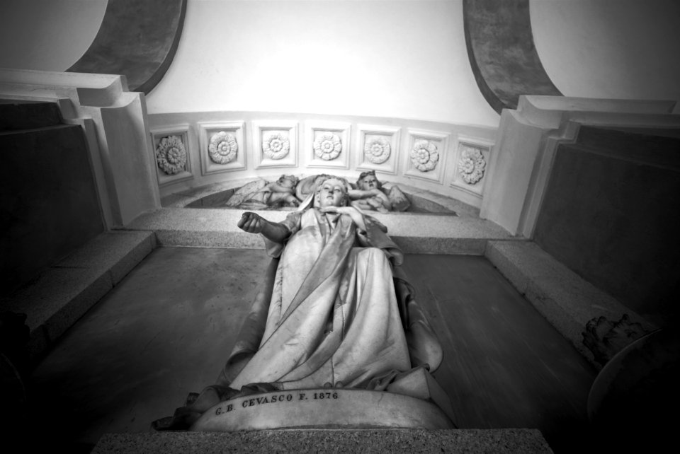 Staglieno-Genova monumental cemetery.