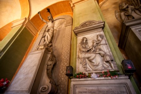 Staglieno-Genova monumental cemetery. photo