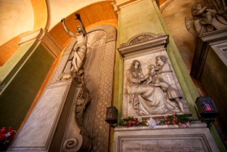 Staglieno-Genova monumental cemetery.