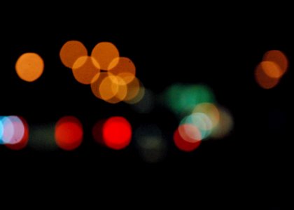 Highway Bokeh photo