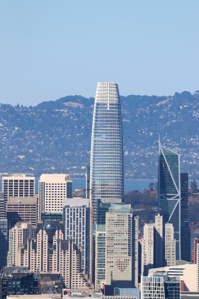 Salesforce Tower from Twin Peaks photo