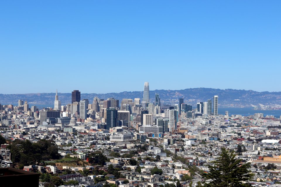 View of San Francisco from Twin Peaks photo