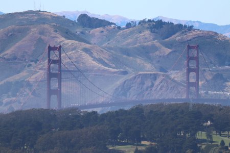 Golden Gate Bridge from Twin Peaks photo