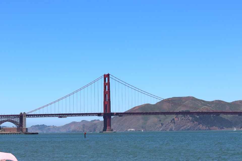 Golden Gate Bridge from Crissy Field Beach