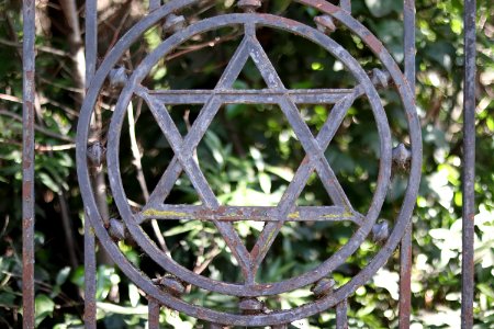 UC Berkeley Path Bridge Star of David