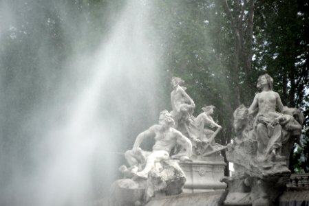 Seasons fountain. Best viewed large. photo