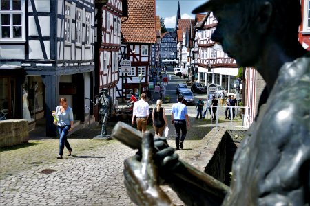 half-timbered houses of Melsungen