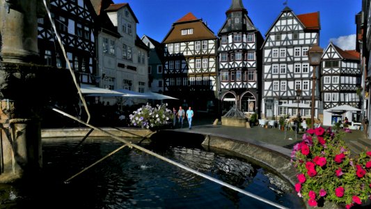 half-timbered houses of Fritzlar photo