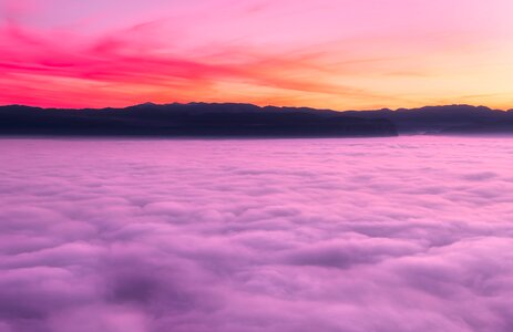Colors colorful fog