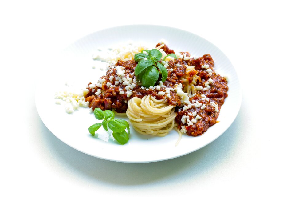 Spaghetti tasty luncheon