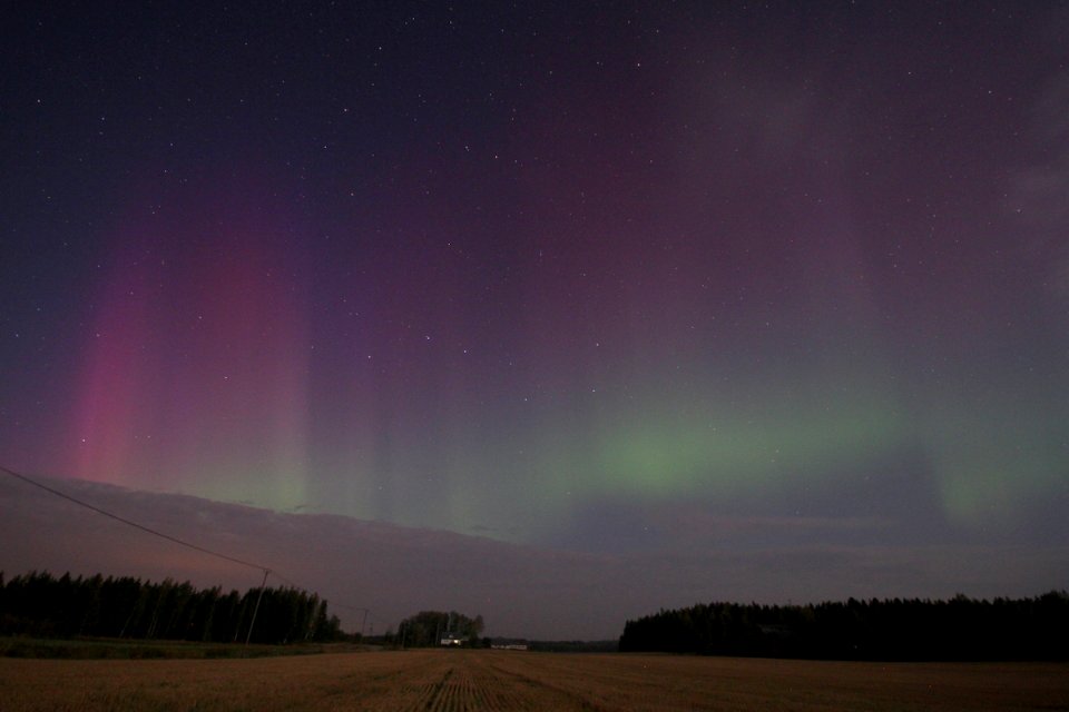 Auroras "last night" 12-13.9.