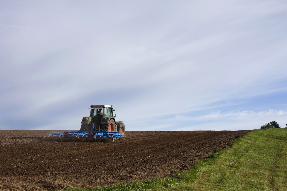 Agriculture arable agricultural tractor