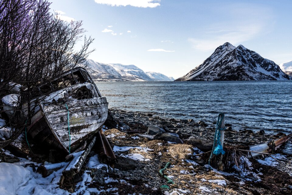 Water mountain northern norway