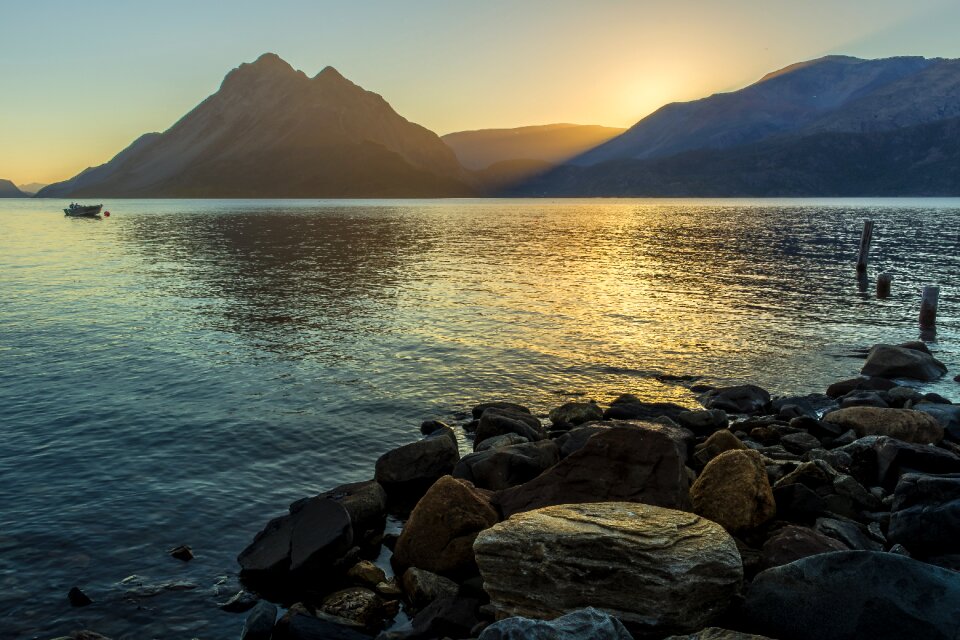 Norway landscape the nature of the