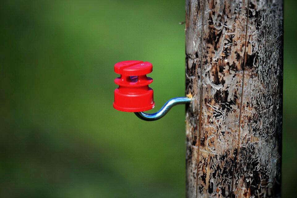 Post insulator demarcation