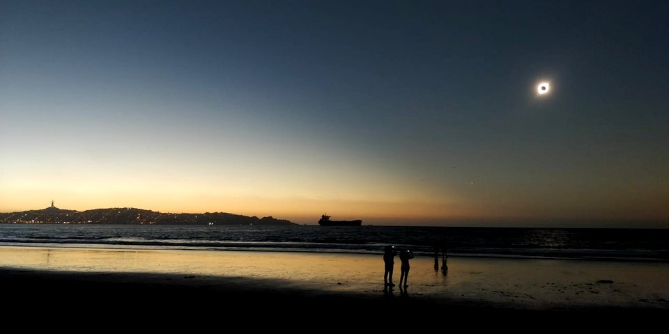 Total solar eclipse 2019, Coquimbo, Chile