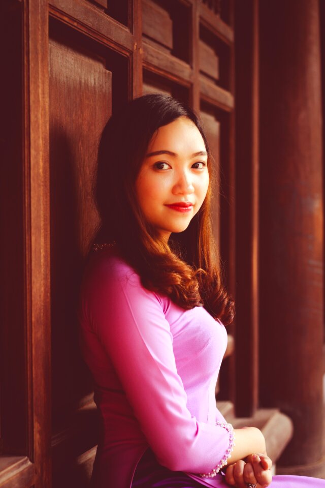 People pink colorful