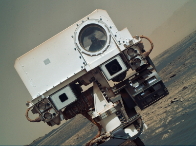 Selfie on Mars