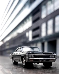 Greenlight 1967 Chevrolet Impala Sport Sedan Supernatural diecast model car