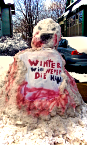 Winter Will Never Die Haha! photo