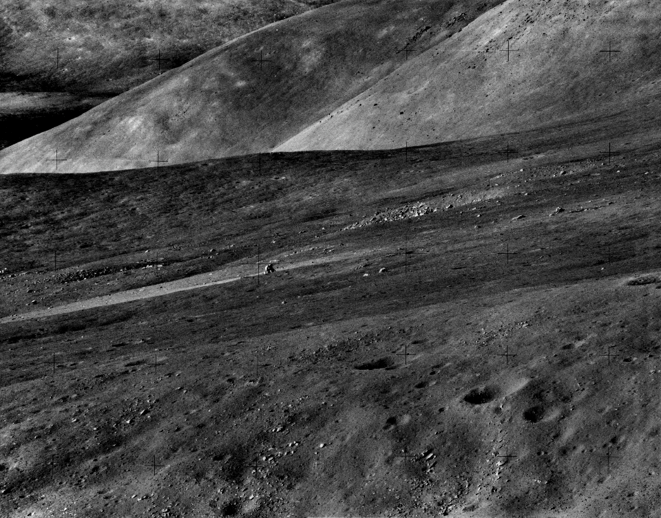 Apollo 17 Lunar Module on the surface of the Moon