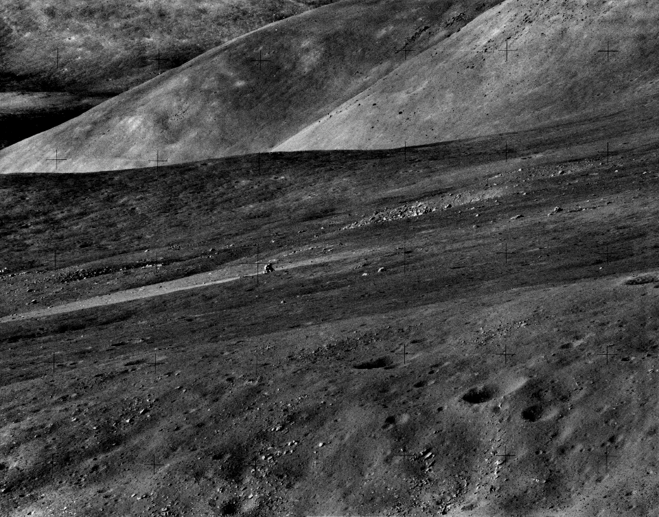 Apollo 17 Lunar Module on the surface of the Moon photo