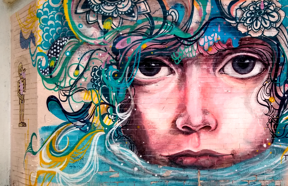 Graffiti in Mexico City