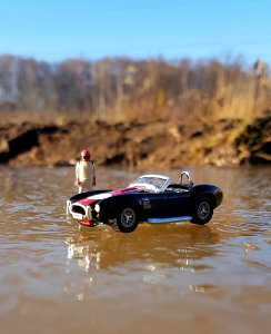 GreenLight toy car shelby cobra diecast model car