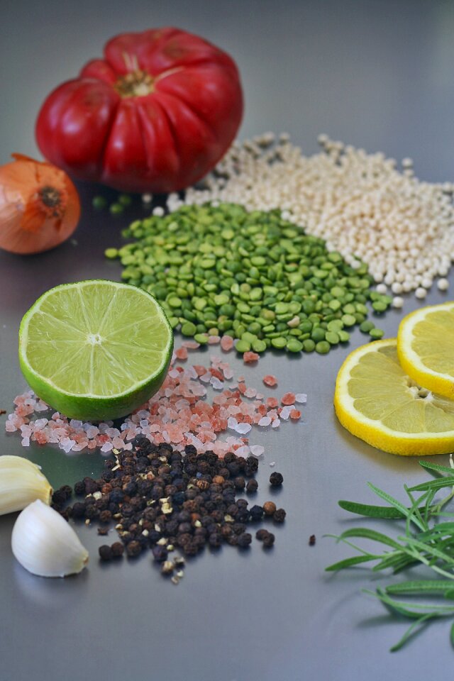 Grains lentils tasty