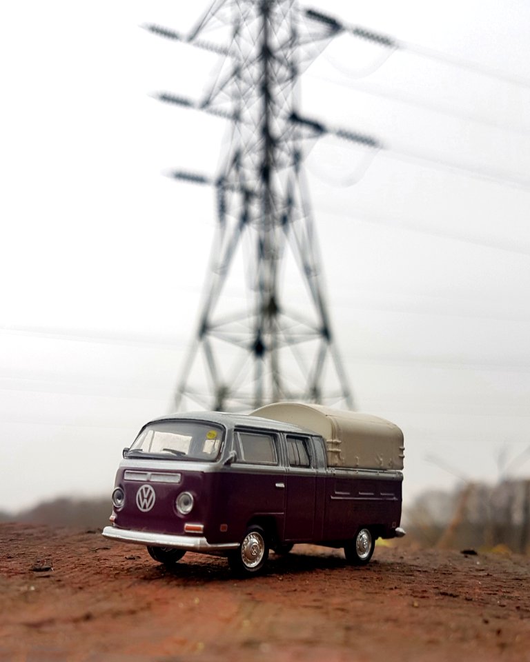 vw 1971 volkswagen double cab pickup diecast model car