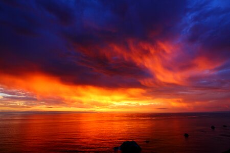 Cloud pattern the atmosphere photo