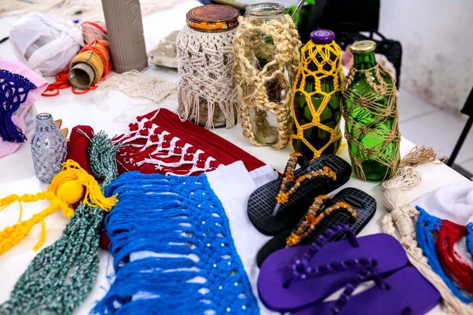 19.04.2018 Saúde promove oficina de Macramé - Fotos Gustavo Mansur