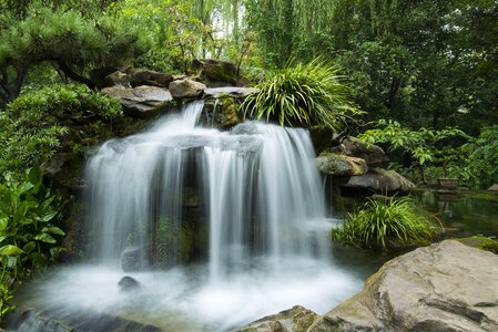 Fountain design landscape photo